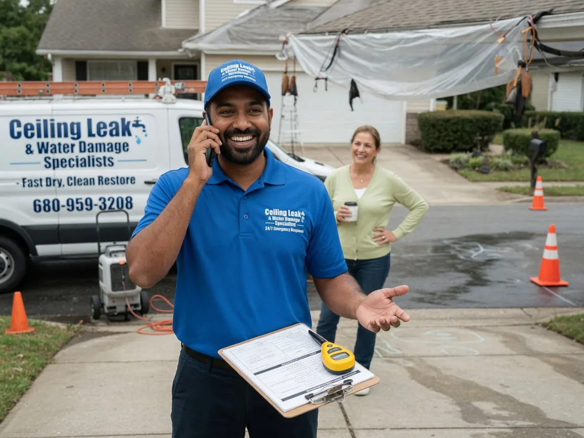 Ceiling Leak Cleanup Fingal, ND FAQs